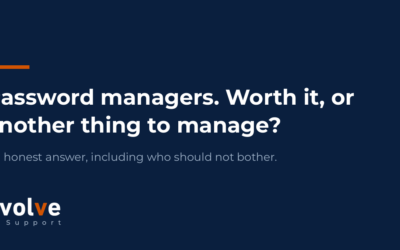 Password managers. Worth it, or another thing to manage?
